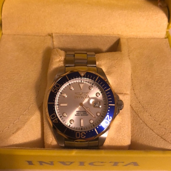 NWT Invicta Grand Divers Stainless Steel Watch - Picture 1 of 4